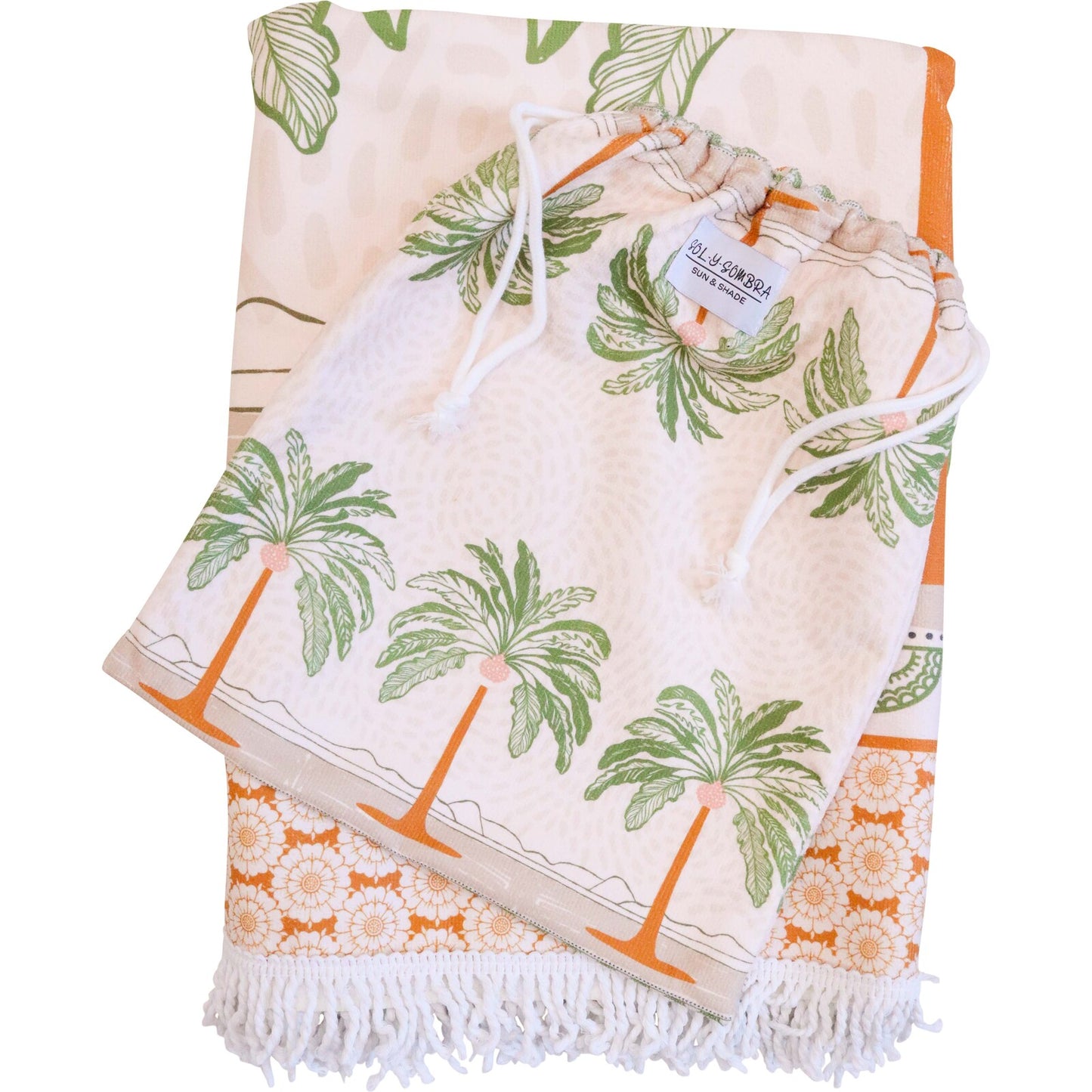 Beach Towel XL | Palm Trio