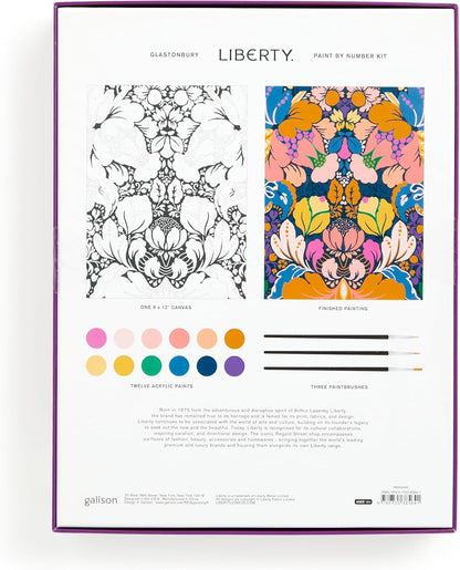 Liberty Glastonbury Paint by Number Kit