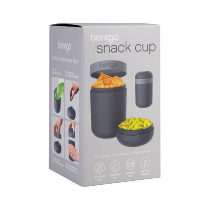 Bentgo Snack Cup 590ml | Dark Grey