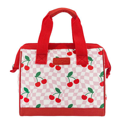 Sachi Style 34 Insulated Lunch Bag - Chequered Cherries