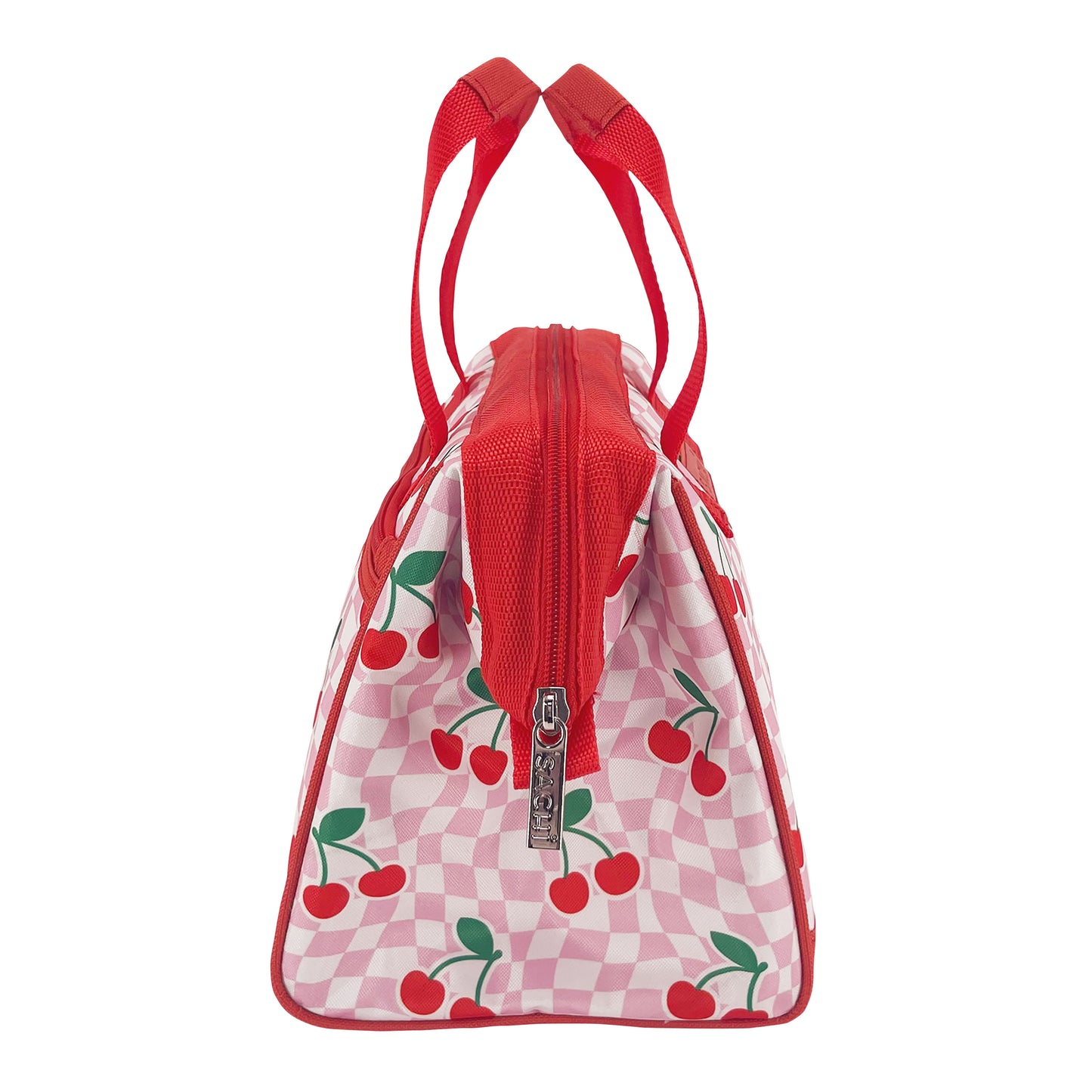 Sachi Style 34 Insulated Lunch Bag - Chequered Cherries