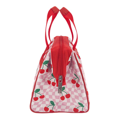 Sachi Style 34 Insulated Lunch Bag - Chequered Cherries