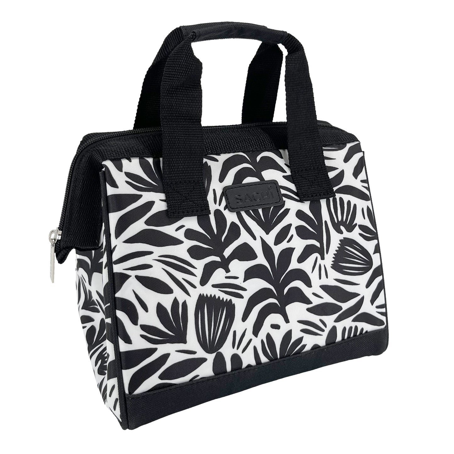 Sachi Style 34 Insulated Lunch Bag - Monochrome Blooms