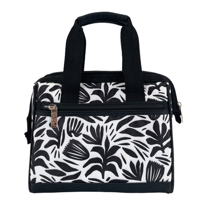 Sachi Style 34 Insulated Lunch Bag - Monochrome Blooms