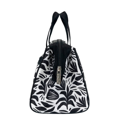 Sachi Style 34 Insulated Lunch Bag - Monochrome Blooms