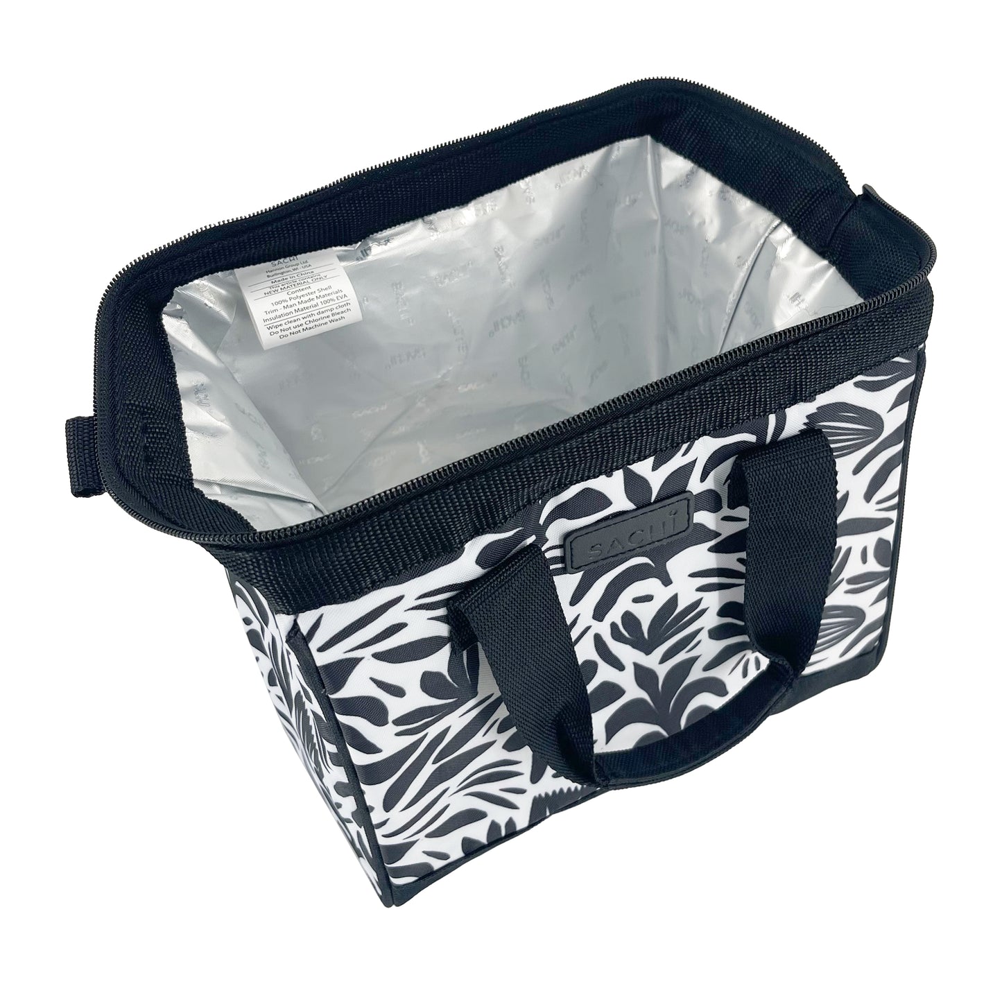 Sachi Style 34 Insulated Lunch Bag - Monochrome Blooms