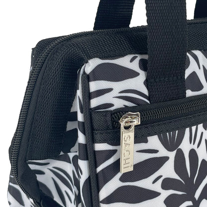 Sachi Style 34 Insulated Lunch Bag - Monochrome Blooms