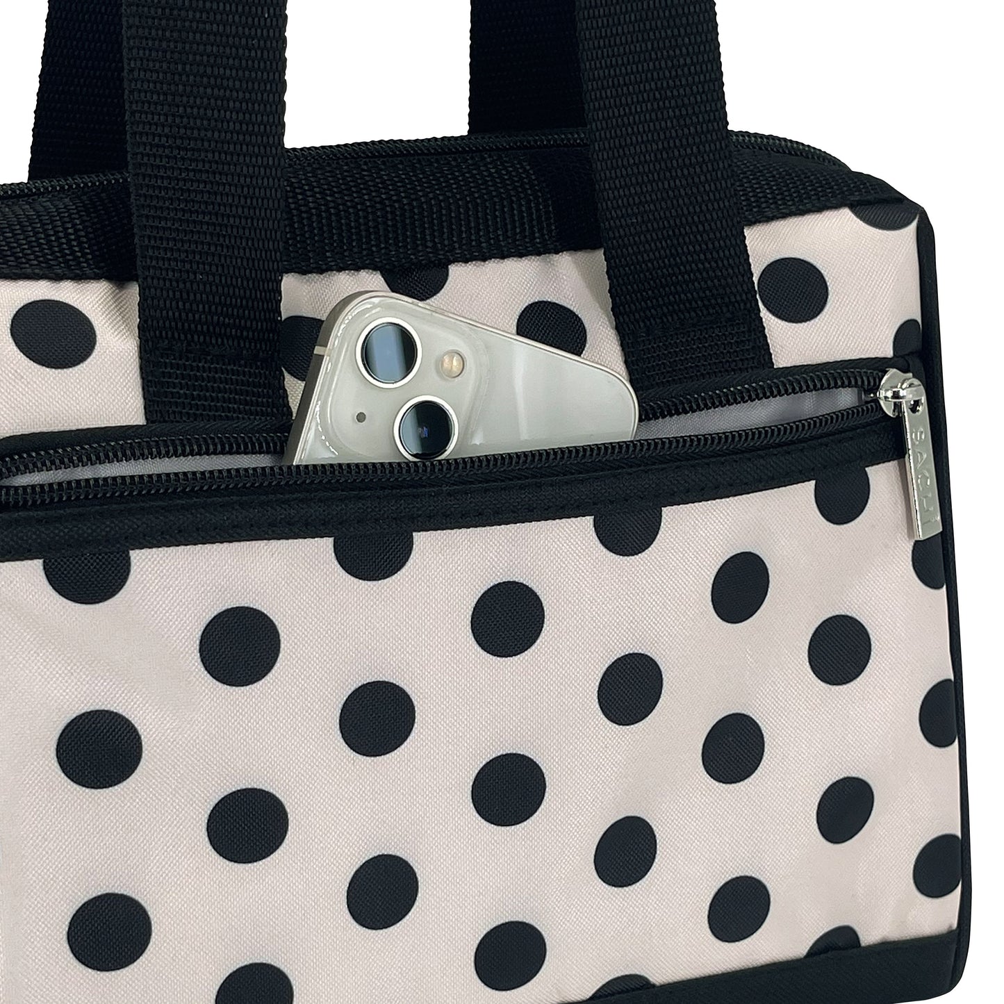 Sachi Style 34 Insulated Lunch Bag - Polka Dots