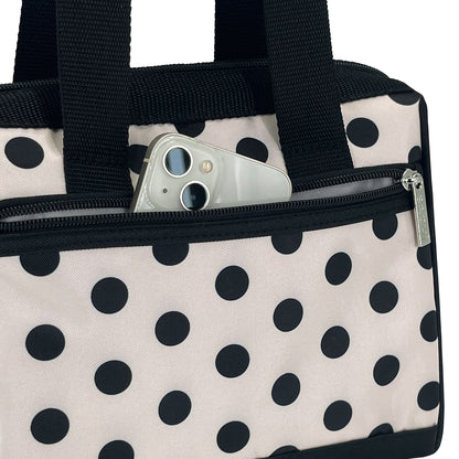 Sachi Style 34 Insulated Lunch Bag - Polka Dots