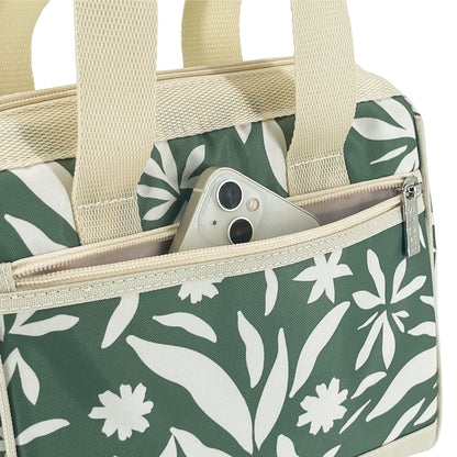 Sachi Style 34 Insulated Lunch Bag - Sage Wildflower