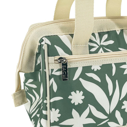 Sachi Style 34 Insulated Lunch Bag - Sage Wildflower