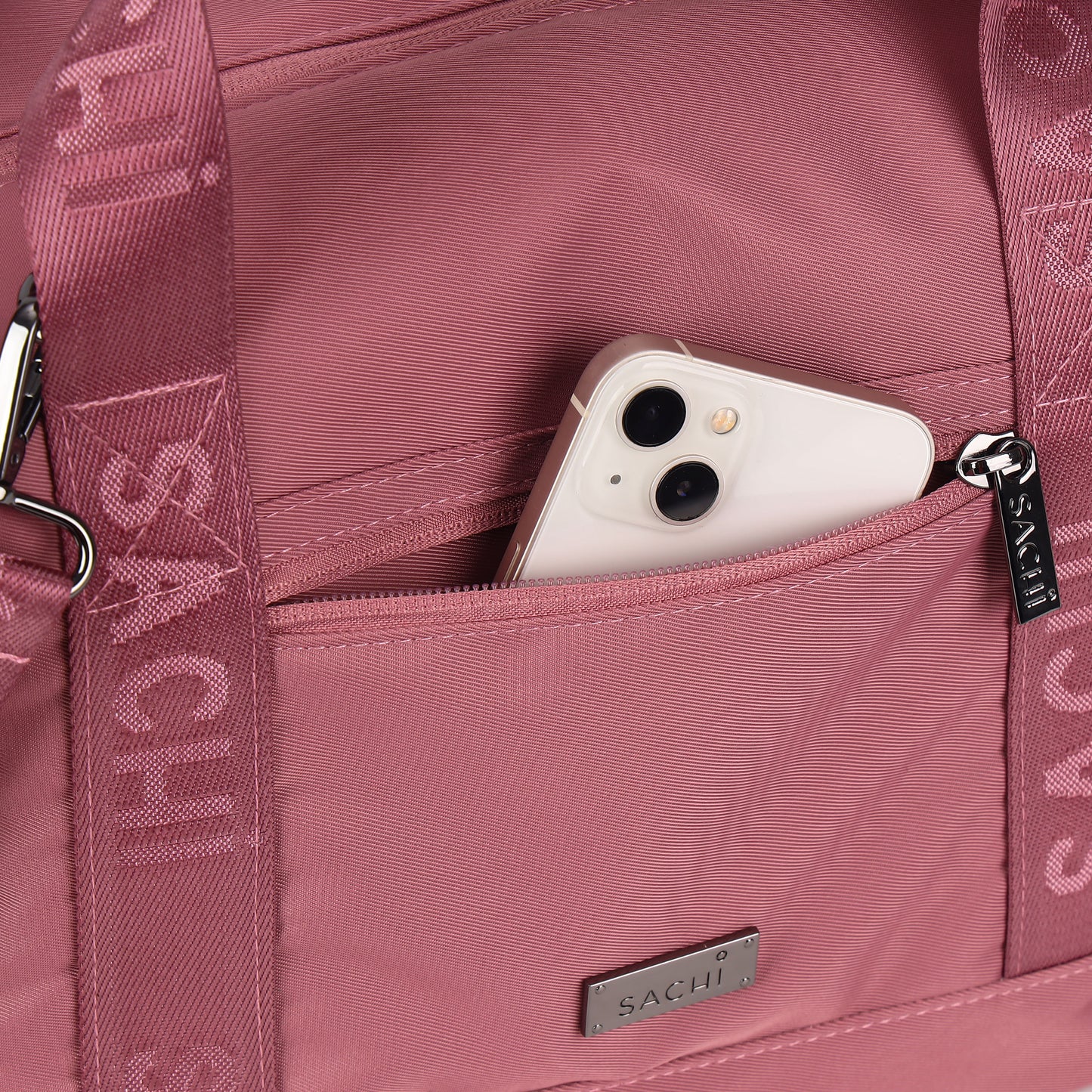 Sachi Insulated 'Versa' Adjustable Cooler Bag | Blush