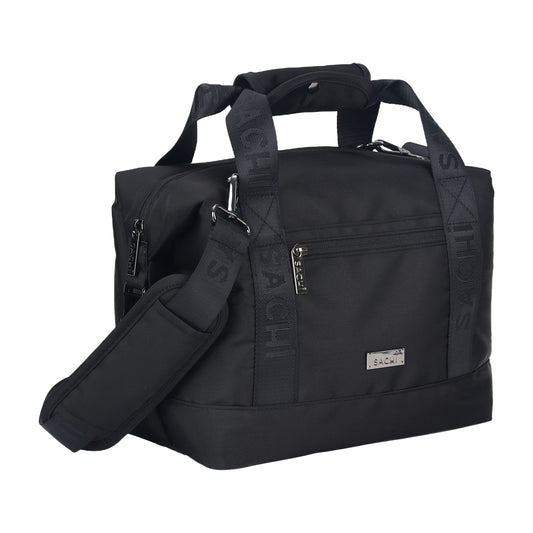 Sachi Insulated 'Versa' Adjustable Cooler Bag | Black