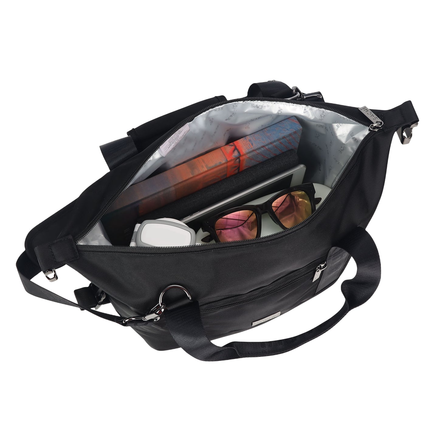 Sachi Insulated 'Versa' Adjustable Cooler Bag | Black