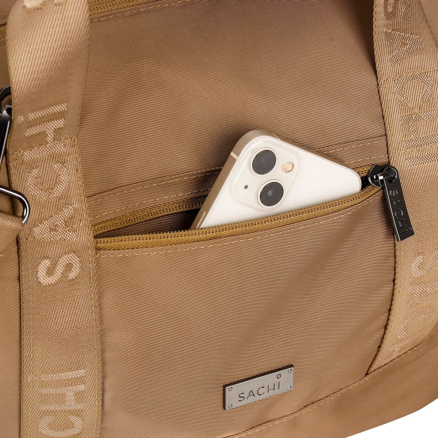 Sachi Insulated 'Versa' Adjustable Cooler Bag | Latte