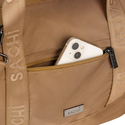 Sachi Insulated 'Versa' Adjustable Cooler Bag | Latte
