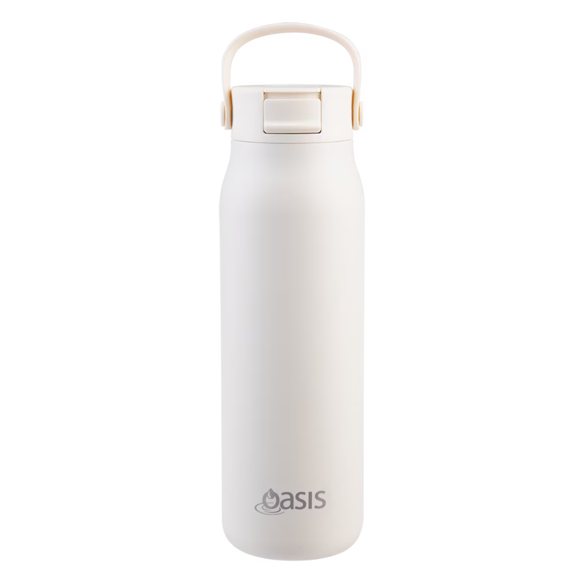 Oasis 'Sorrento' Sipper Bottle S/S Ceramic Lined 900ml | Alabaster