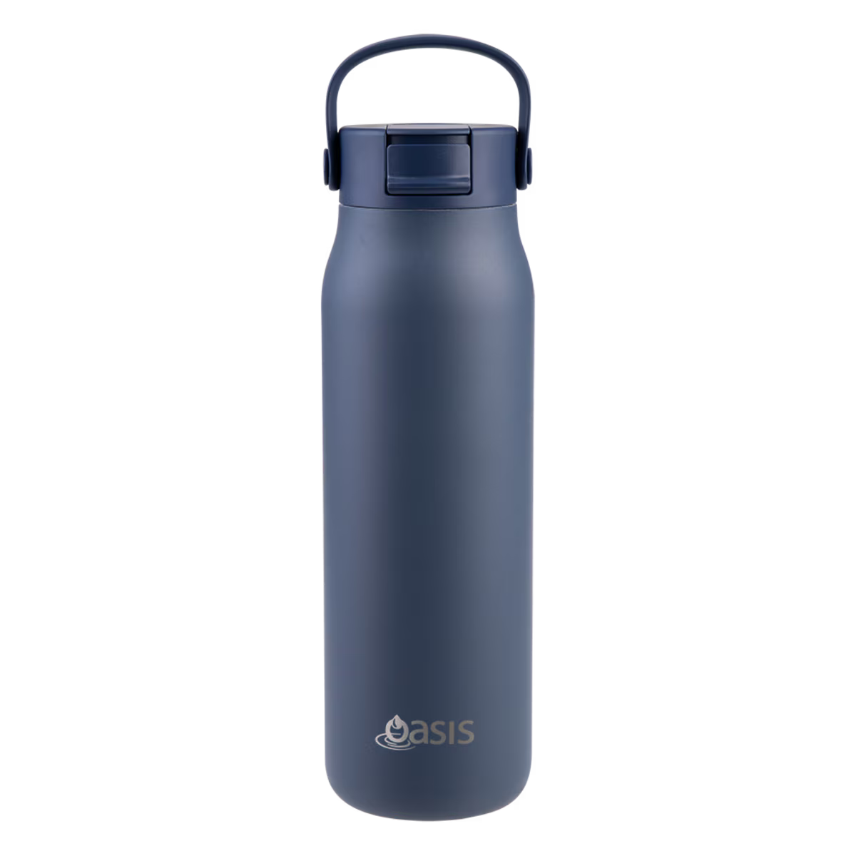 Oasis 'Sorrento' Sipper Bottle S/S Ceramic Lined 900ml | Indigo