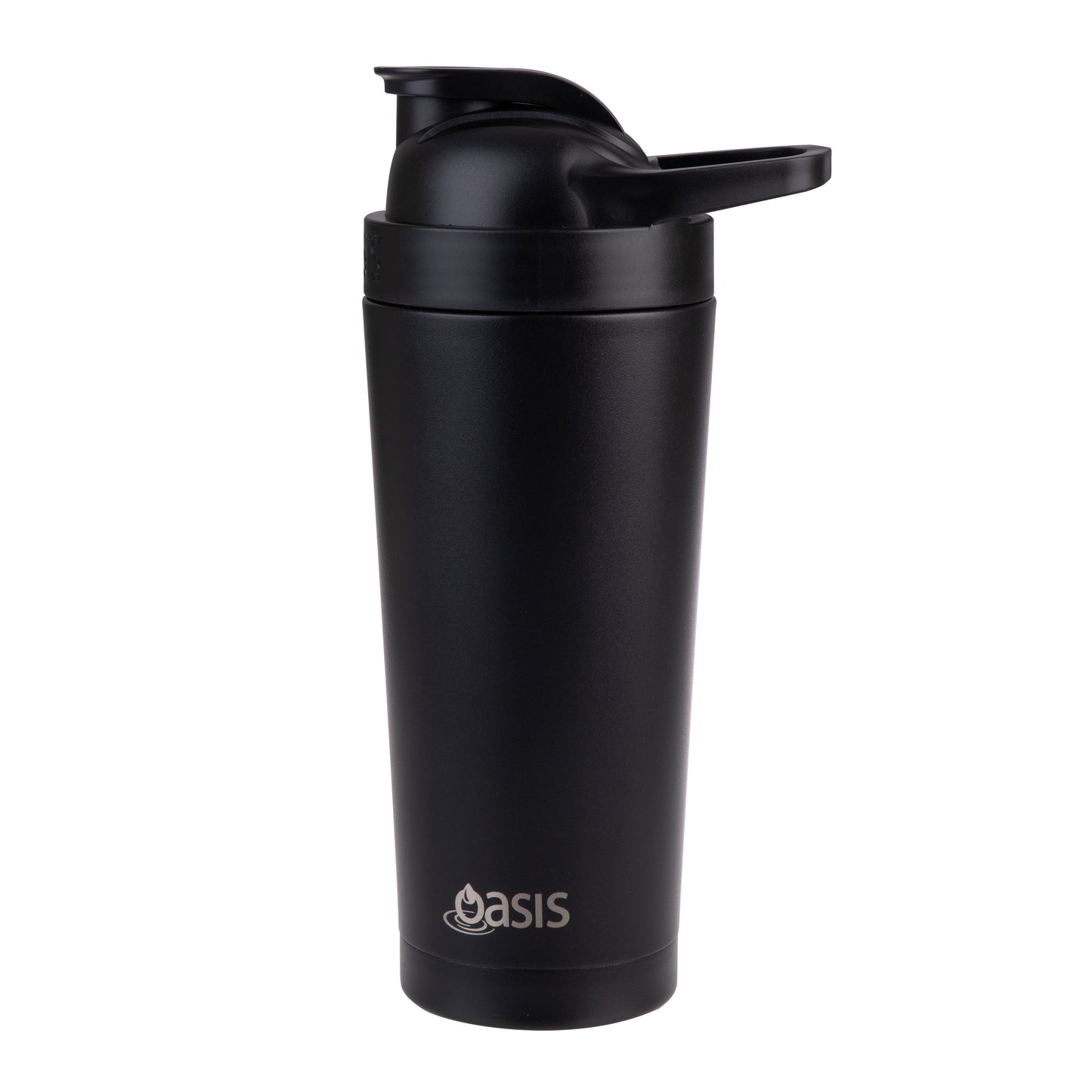 Double Wall Insulated Protein Shaker 700ml | Black