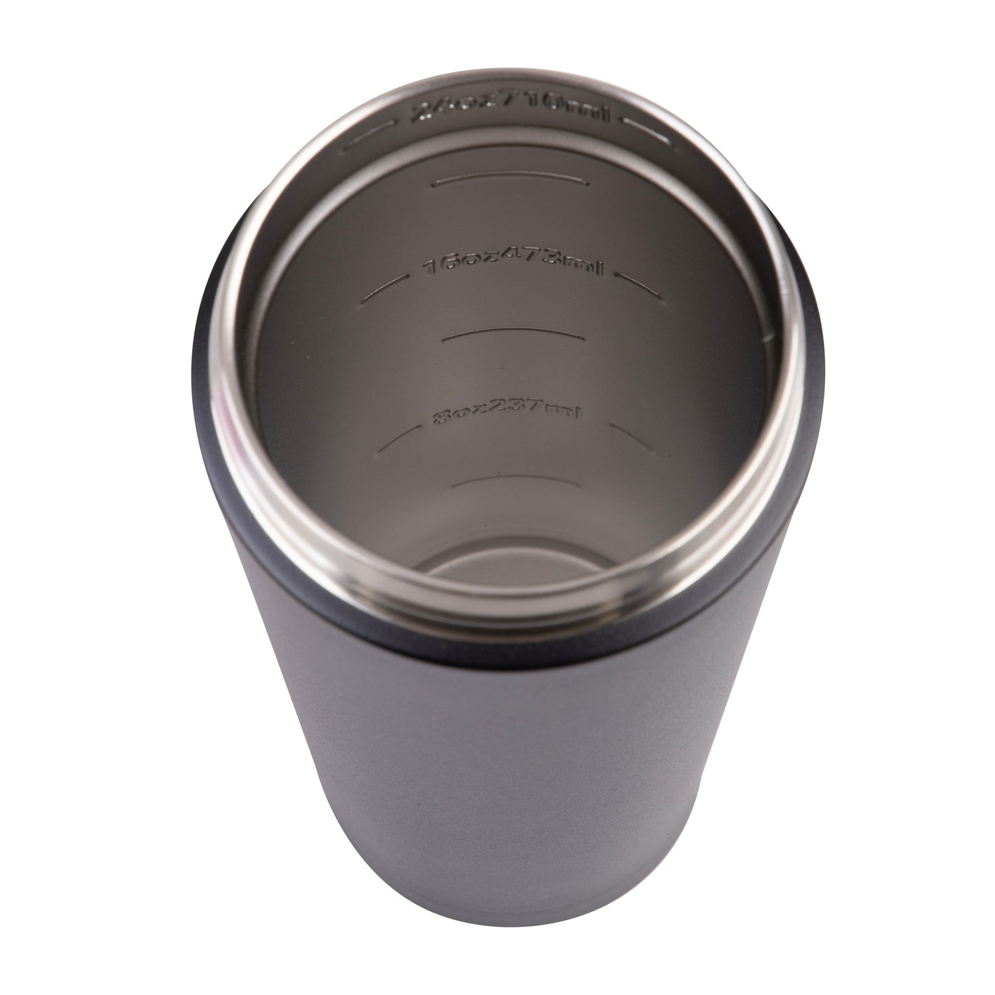 Double Wall Insulated Protein Shaker 700ml | Black