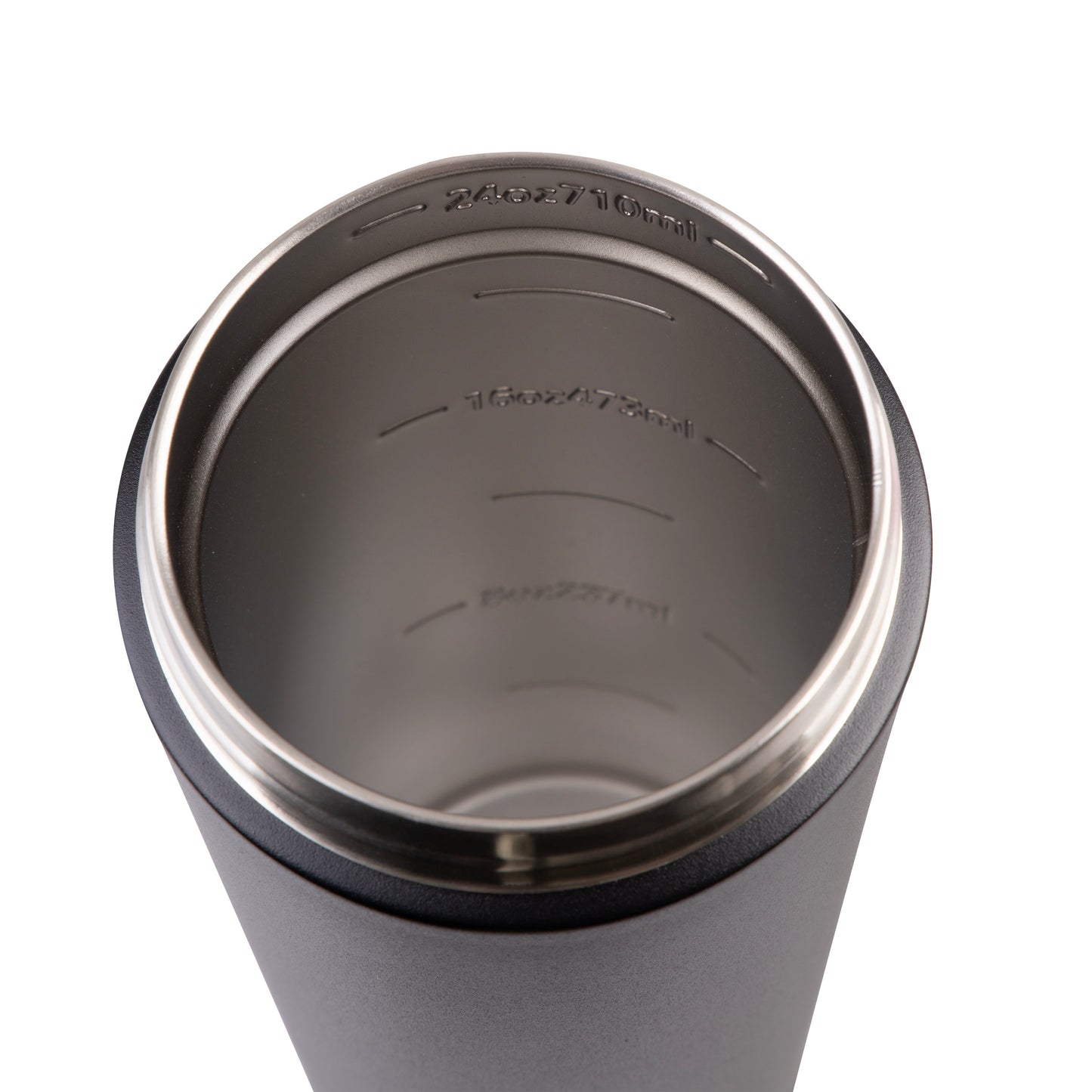 Double Wall Insulated Protein Shaker 700ml | Black