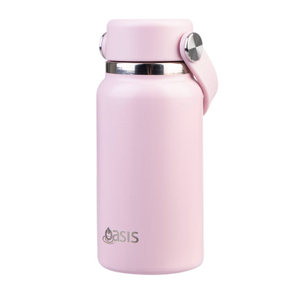 Oasis 'Mini' Drink Bottle S/S Double Walled 200ml | Pink Lemonade