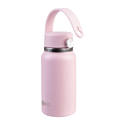 Oasis 'Mini' Drink Bottle S/S Double Walled 200ml | Pink Lemonade
