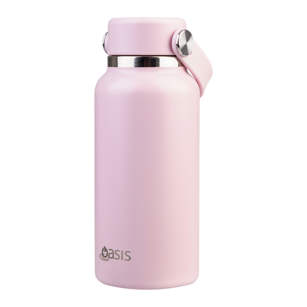 Oasis 'Mini' Drink Bottle S/S Double Walled 300ml | Pink Lemonade