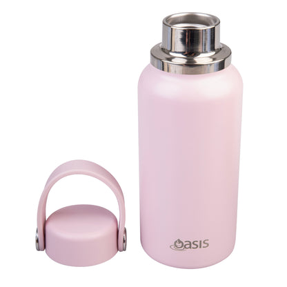 Oasis 'Mini' Drink Bottle S/S Double Walled 300ml | Pink Lemonade