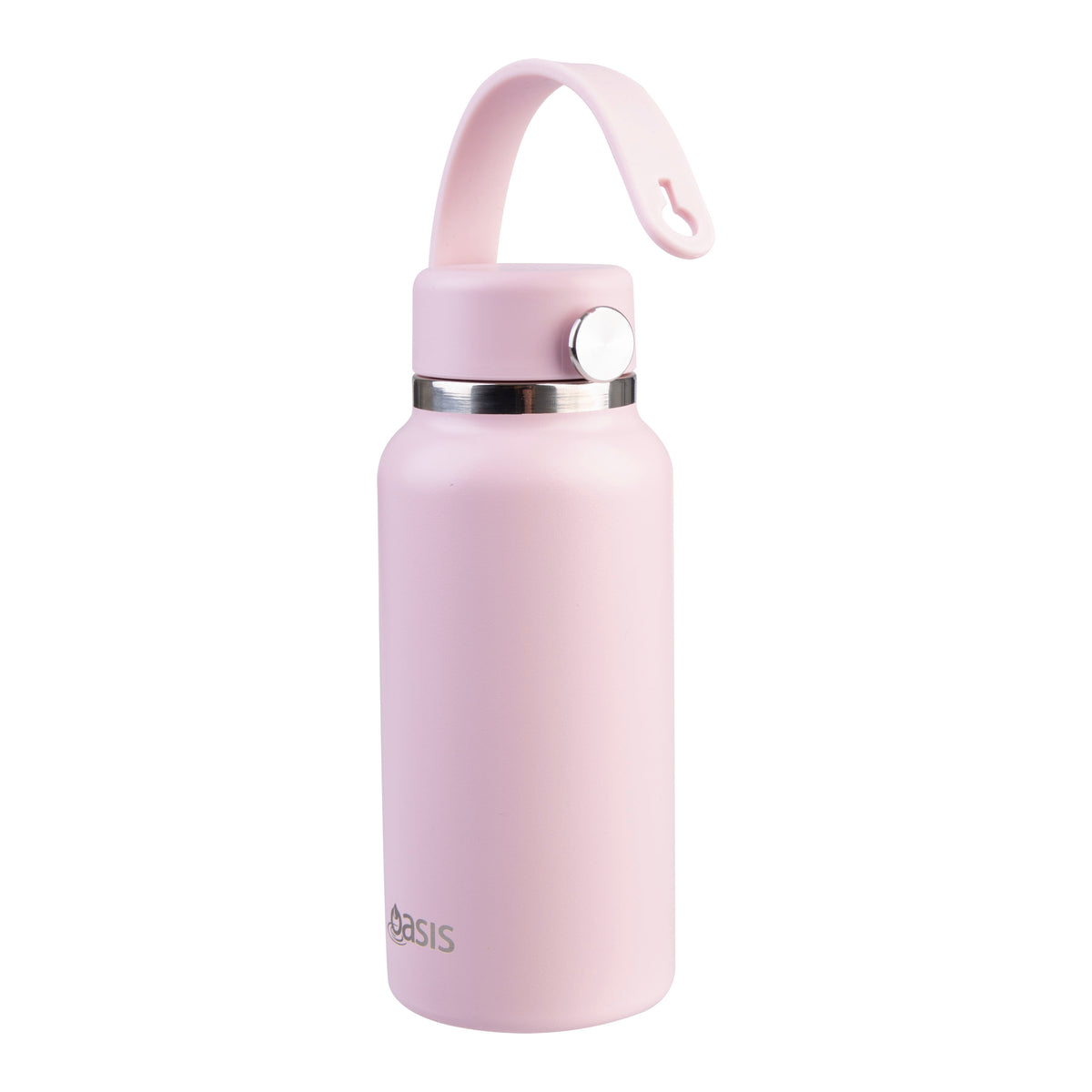 Oasis 'Mini' Drink Bottle S/S Double Walled 300ml | Pink Lemonade
