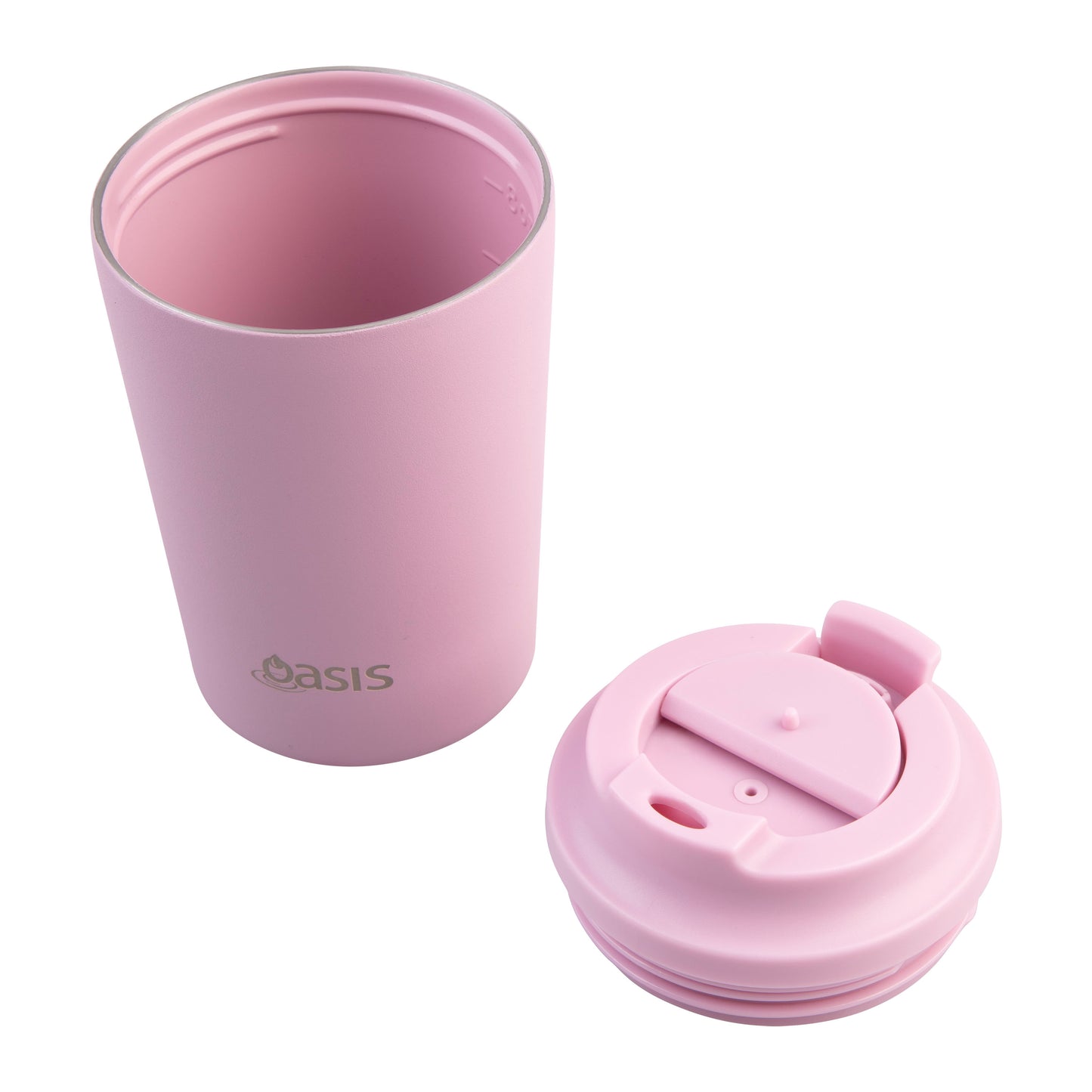 Ceramic Lined S/S Double Wall Coffee Cup | Blush 235ml