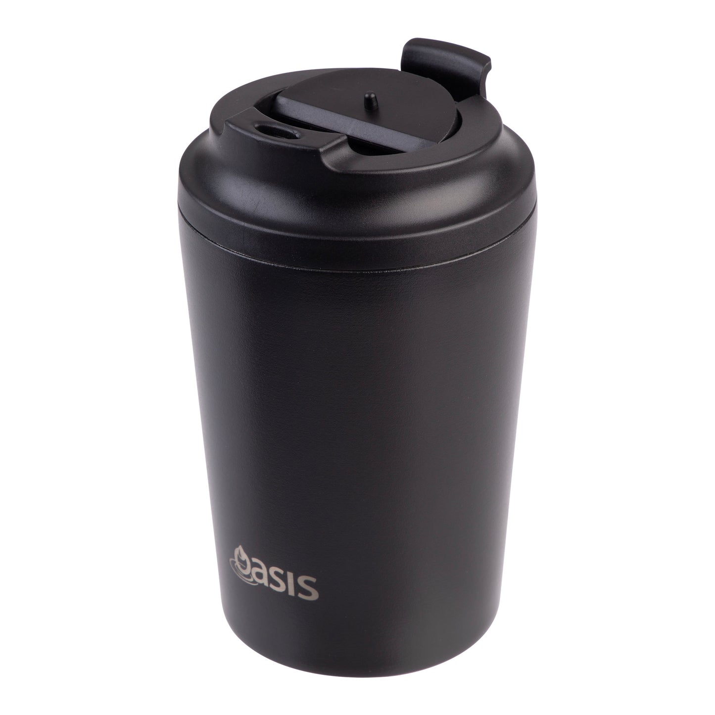 Ceramic Lined S/S Double Wall Coffee Cup | Black 235ml