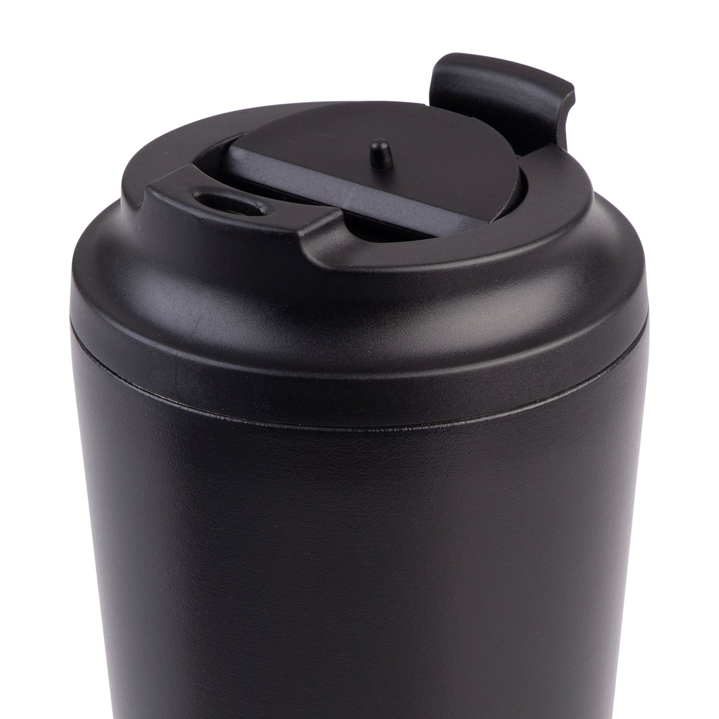 Ceramic Lined S/S Double Wall Coffee Cup | Black 235ml