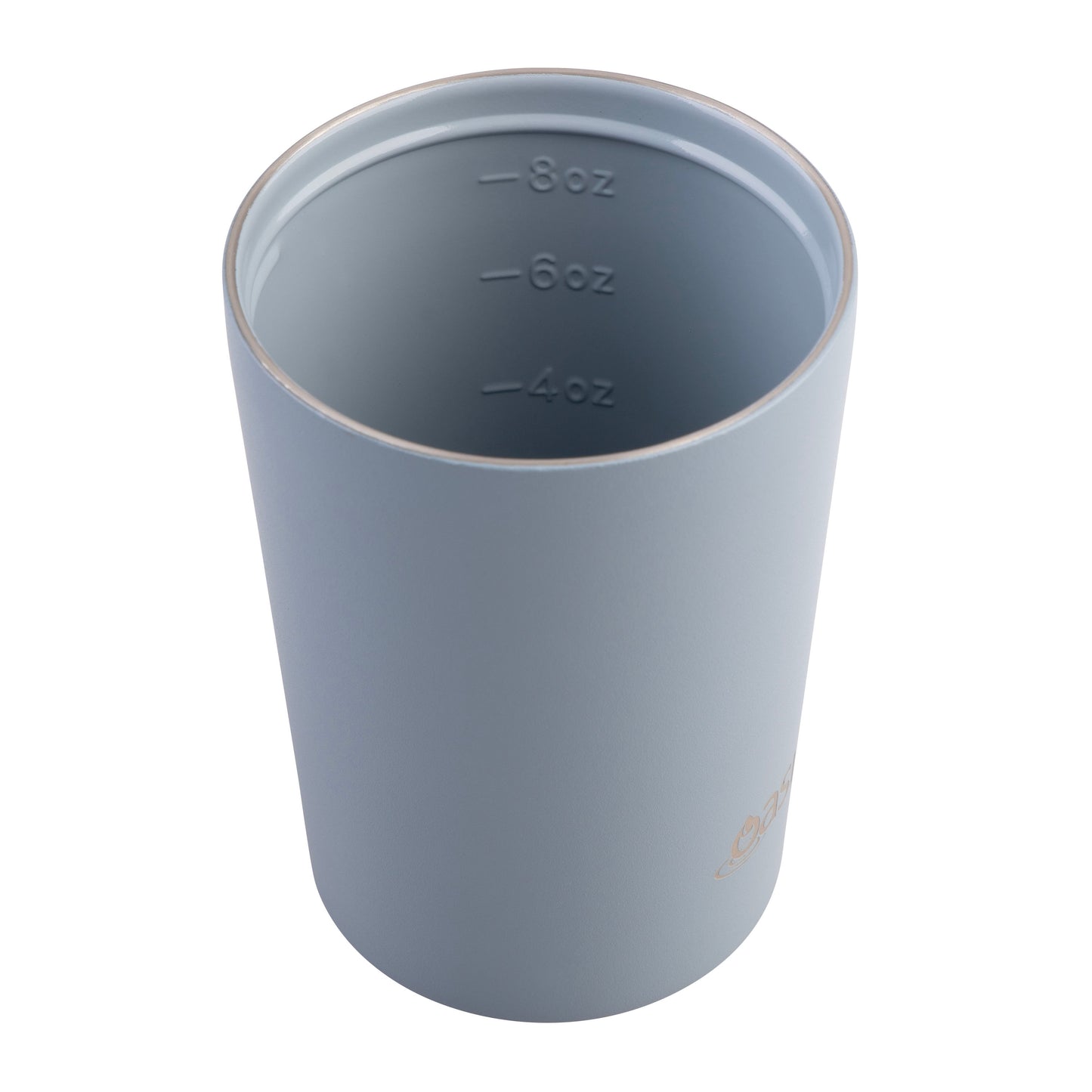 Ceramic Lined S/S Double Wall Coffee Cup | Hazy Blue 235ml