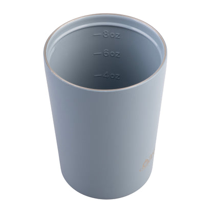 Ceramic Lined S/S Double Wall Coffee Cup | Hazy Blue 235ml