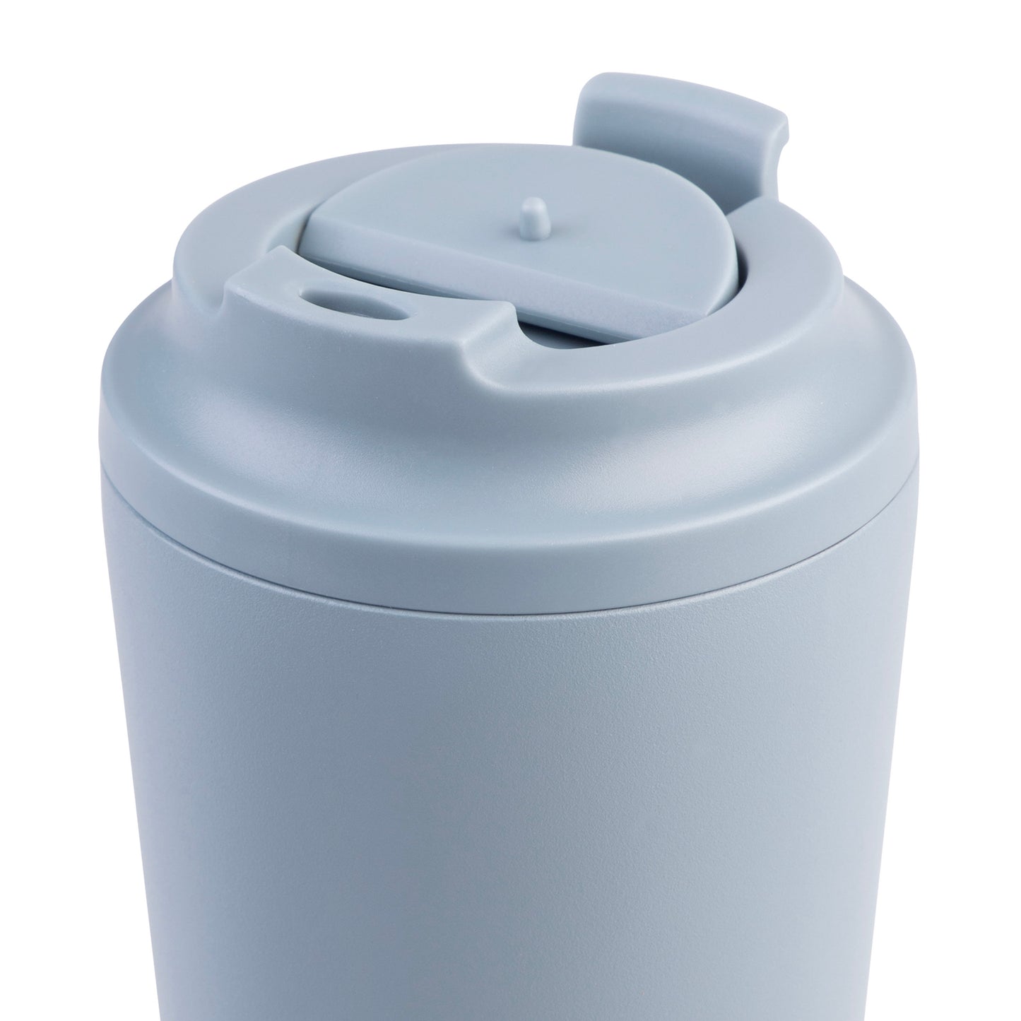 Ceramic Lined S/S Double Wall Coffee Cup | Hazy Blue 235ml