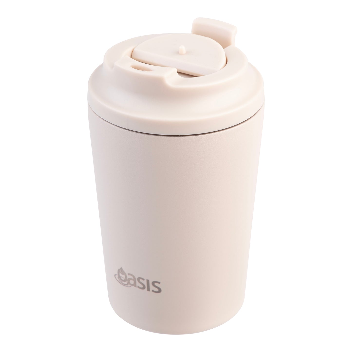 Ceramic Lined S/S Double Wall Coffee Cup | Oat 235ml