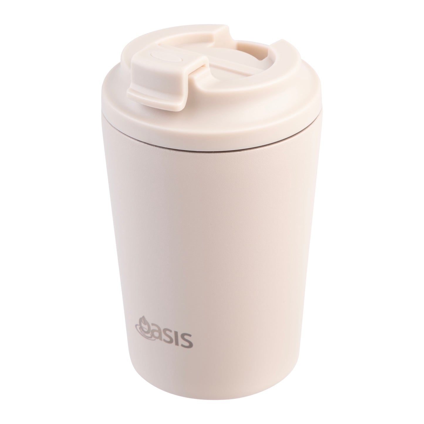 Ceramic Lined S/S Double Wall Coffee Cup | Oat 235ml