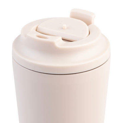 Ceramic Lined S/S Double Wall Coffee Cup | Oat 235ml