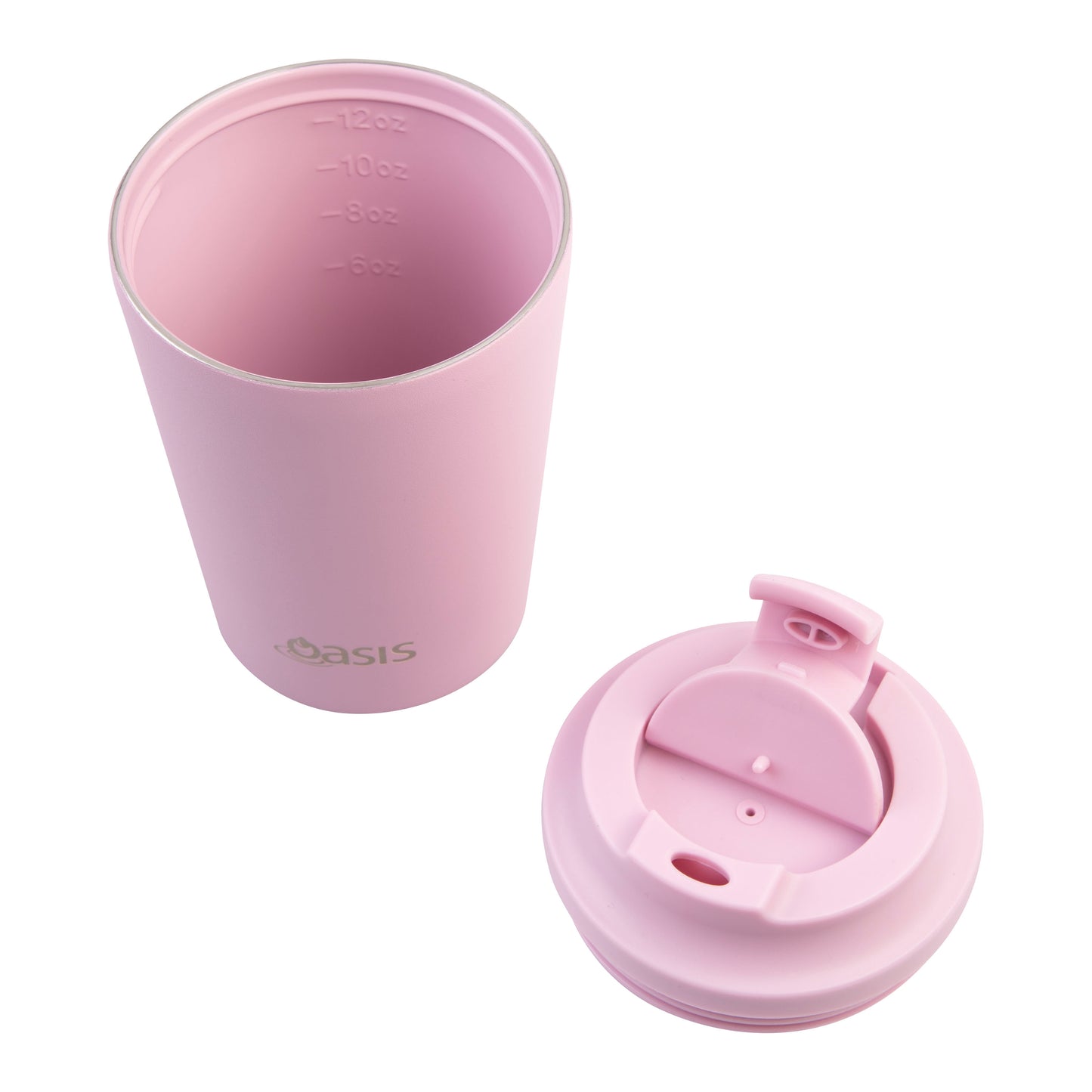 Ceramic Lined S/S Double Wall Coffee Cup | Blush 360ml