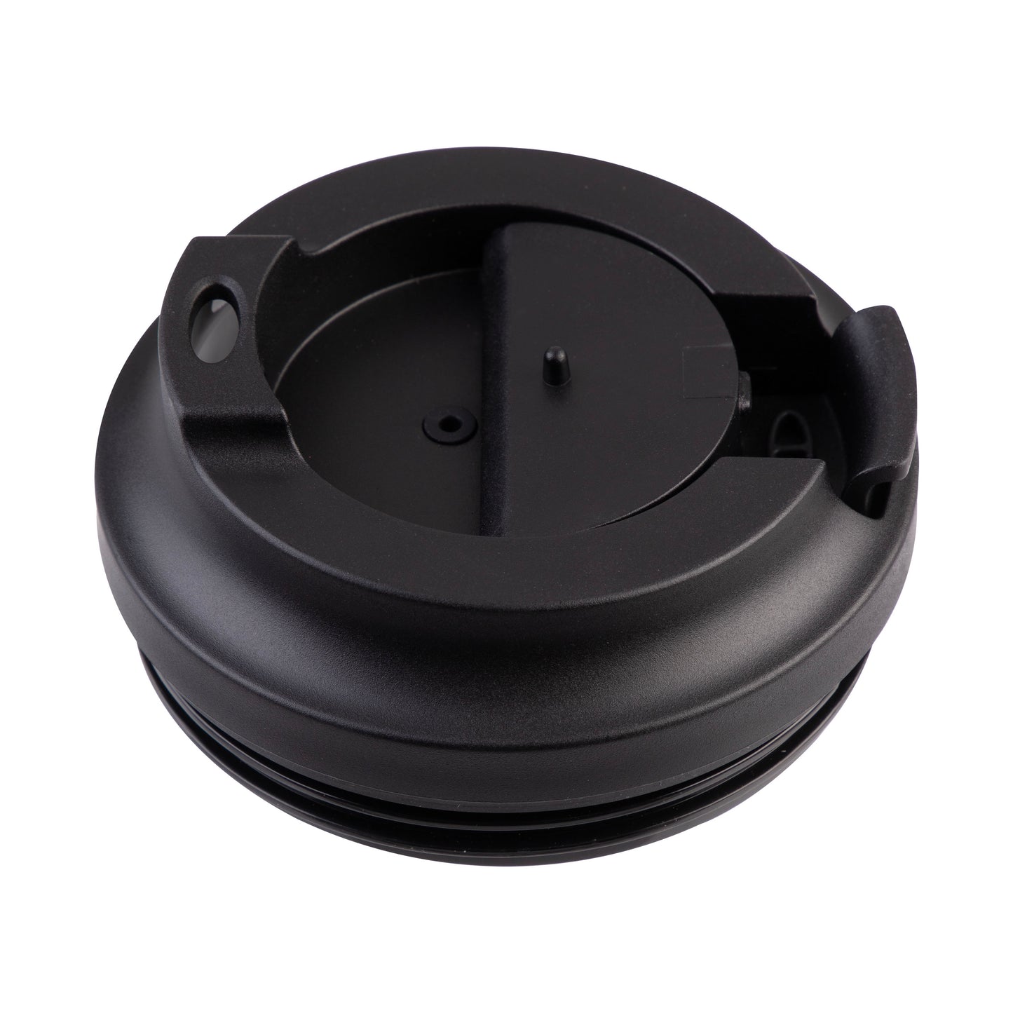 Ceramic Lined S/S Double Wall Coffee Cup | Black 360ml