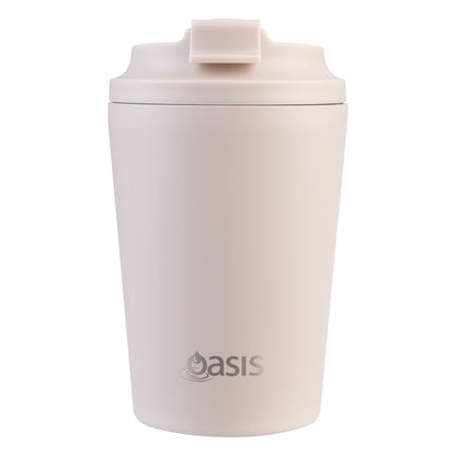Ceramic Lined S/S Double Wall Coffee Cup | Oat 360ml