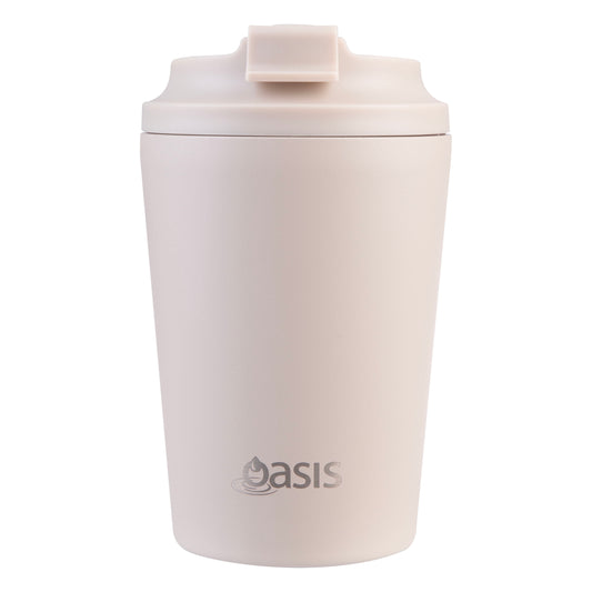 Ceramic Lined S/S Double Wall Coffee Cup | Oat 360ml