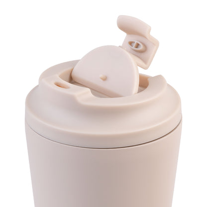 Ceramic Lined S/S Double Wall Coffee Cup | Oat 360ml