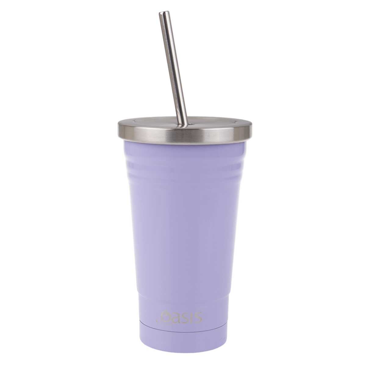 Insulated Smoothie Tumbler with Straw - Lilac