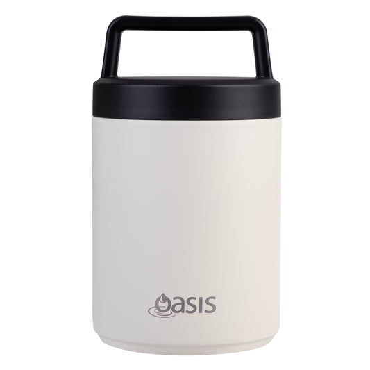 Insulated Food Flask with Handle | Alabaster 480ml