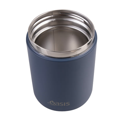 Insulated Food Flask with Handle | Indigo 480ml