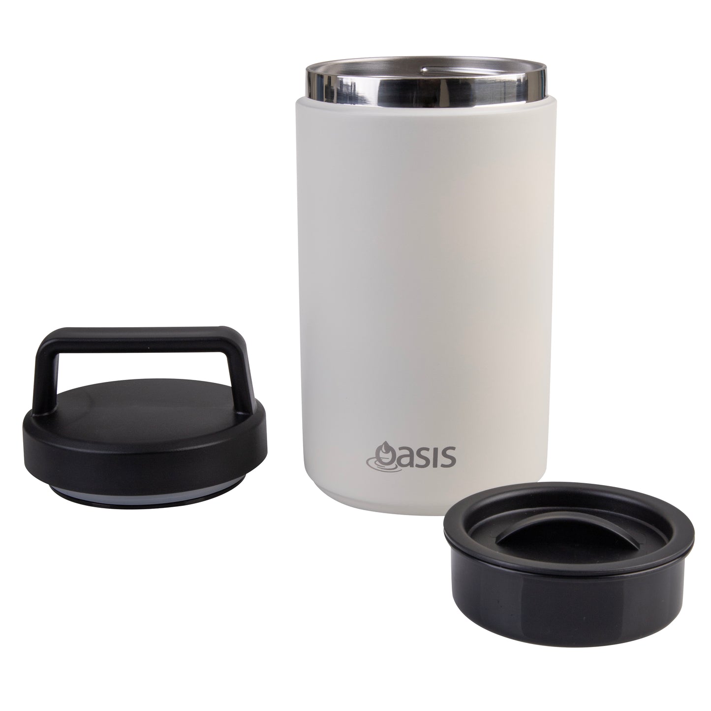 Insulated Food Flask with Handle | Alabaster 700ml