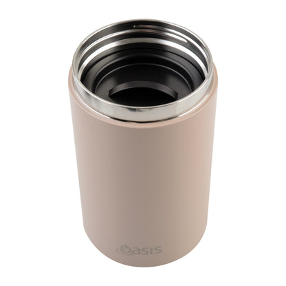 Insulated Food Flask with Handle | Latte 700ml