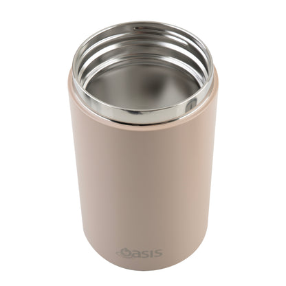 Insulated Food Flask with Handle | Latte 700ml